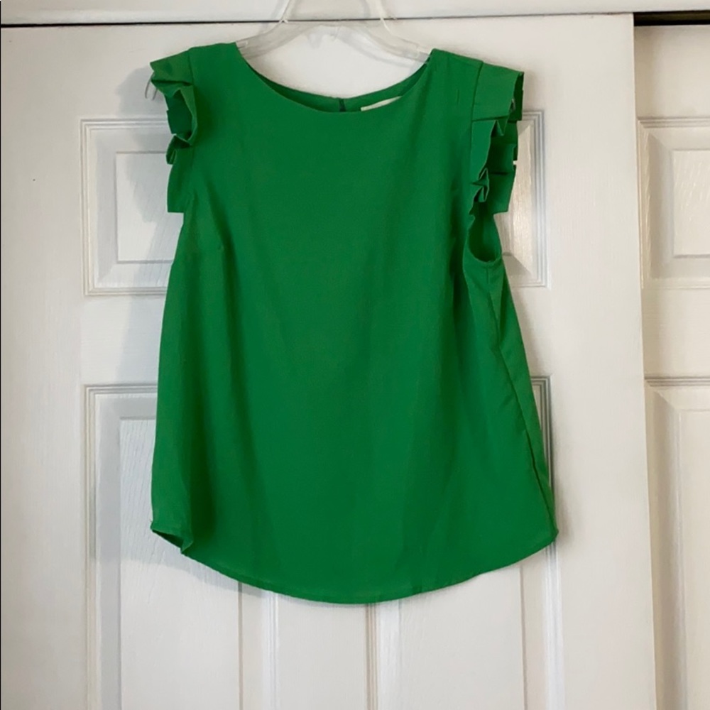 Monteau Ruffle Sleeved Shirt